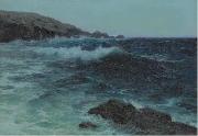 Lionel Walden Hawaiian Coastline oil painting